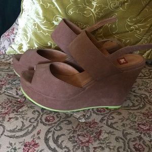 BC Footwear Wedges Size 8